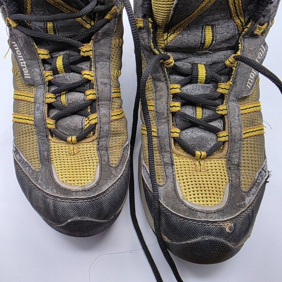 Montrail Namche Mid Mens Size 11 Yellow Black Hiking Boots Casual Outdoors Camp main image 4